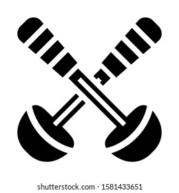 ladle icon isolated sign symbol vector illustration - high quality black style vector icons
