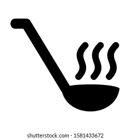 ladle icon isolated sign symbol vector illustration - high quality black style vector icons
