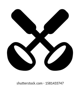 ladle icon isolated sign symbol vector illustration - high quality black style vector icons
