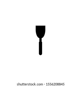 Ladle icon. Kitchen tool symbol. Logo design element