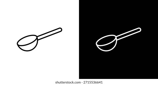 Ícone de fatia no design de linha. Ícones de traçado editáveis.