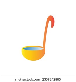 ladle icon simple design art eps 10