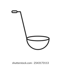 Ladle icon. simple vecor icon.