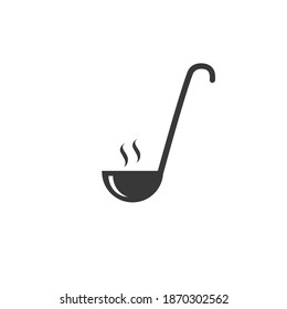 Ladle Icon, Ladle Spoon Vector Ar