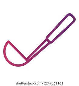 Ladle icon, suitable for a wide range of digital creative projects. 