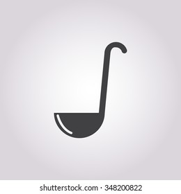 Ladle Icon Vector. 