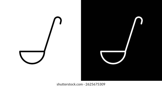 Ladle icon vector collection. vector sign illustration
