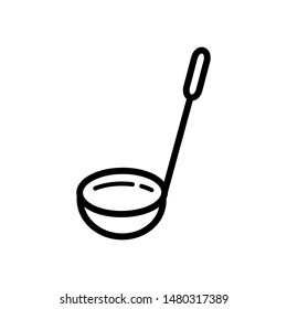 Ladle icon vector design template