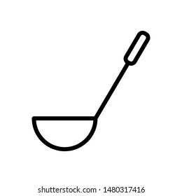 Ladle icon vector design template