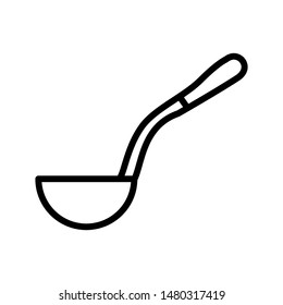 Ladle icon vector design template