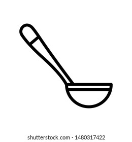 Ladle icon vector design template