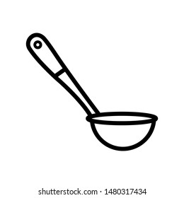 Ladle icon vector design template