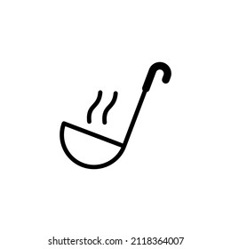 Ladle icon vector design templates on white background