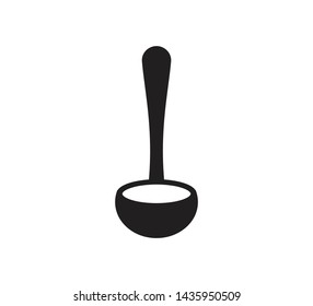 Ladle icon vector illustration kitchen utensil