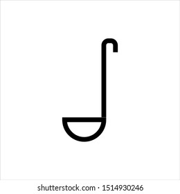 ladle icon Vector Illustration Logo Template