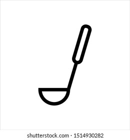 ladle icon Vector Illustration Logo Template