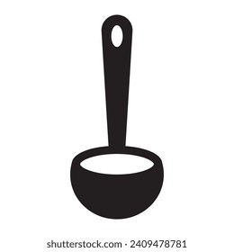 ladle icon vector illustration logo design