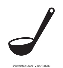 ladle icon vector illustration logo design