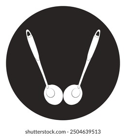 Ladle icon vector illustration simple design