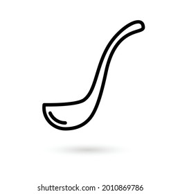 Ladle Icon Vector Sign And Symbols.