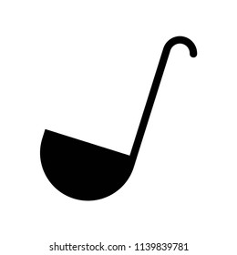 Ladle icon vector icon. Simple element illustration. Ladle symbol design. Can be used for web and mobile.