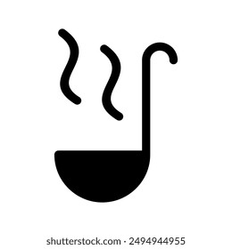 Ladle Icon Vector Symbol Design Illustration