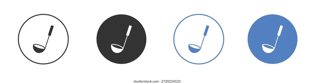 Ladle icon for web design. pixel perfect flat icons