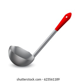 Ladle isolated on white background