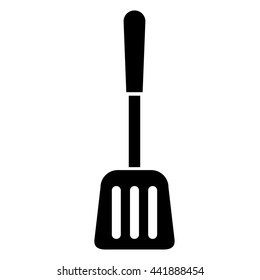 ladle kitchen black icon