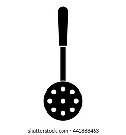 ladle kitchen black icon