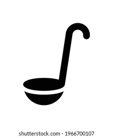 Ladle para el icono de cocina