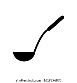 Ladle Kitchen Icon Vector Design Template