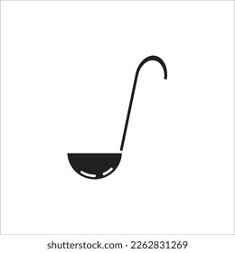 ladle line vector new icon