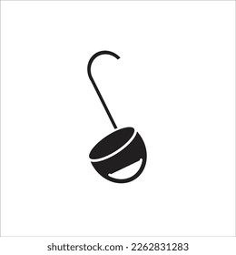 ladle line vector new icon