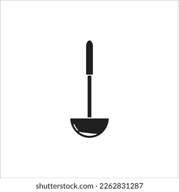 ladle line vector new icon