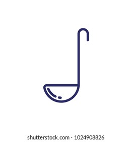 ladle outline icon