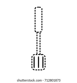 ladle over vector illustration