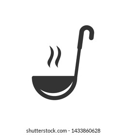 Ladle soup icon vector design templates