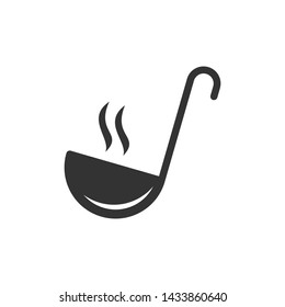 Ladle soup icon vector design templates