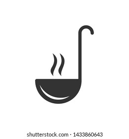 Ladle soup icon vector design templates