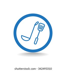 ladle spatula icon