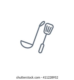 ladle spatula icon