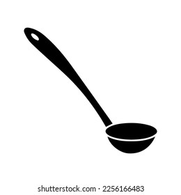 ladle spoon icon vector isolated on background
