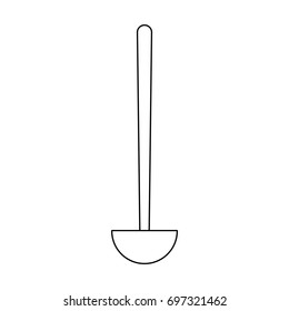 ladle tool cooking kitchen icon