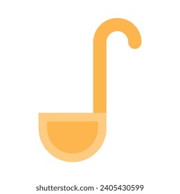 Ladle Vector Flat Icon For Personal And Commercial Use.
