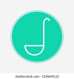 Ladle vector icon sign symbol