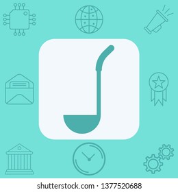 Ladle vector icon sign symbol