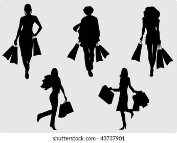 Lady with bag