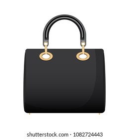 Lady bag vector design