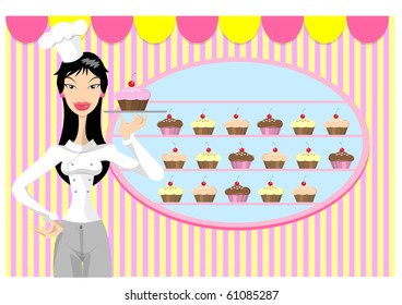 lady baker